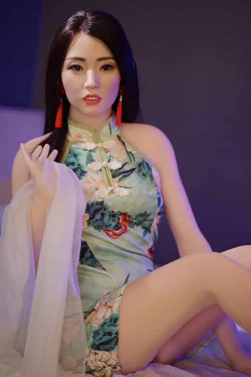 165cm/5.41ft Silicone Head Sex Doll-Katie