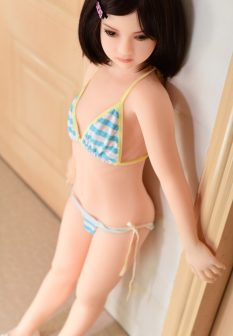 Skinny Girl Flat Chest Fucking Mini Sex Doll (24)