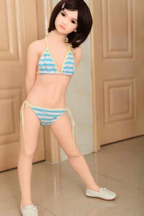 122cm Skinny Girl Flat Chest Fucking Mini Sex Doll – Helen