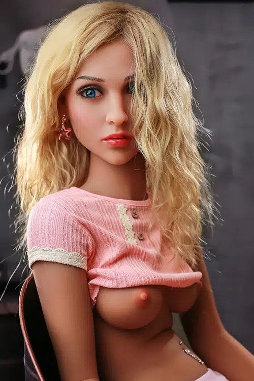 157cm Thin Busty Blonde Tpe Sex Doll – Faith