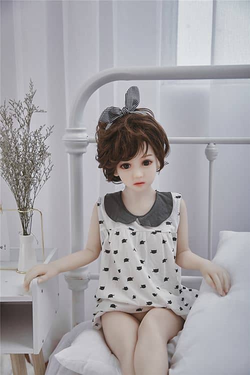 107cm Tiny Anime Girls Nude Realistic Love Dolls – Marilyn