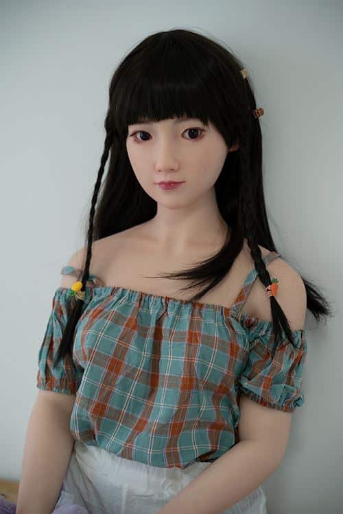 Asian Sex Doll Ollie Premium Lifelike Sex Doll + Silicone Head