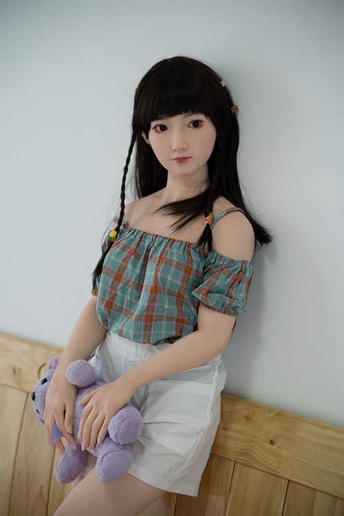 Asian Sex Doll Ollie Premium Lifelike Sex Doll + Silicone Head