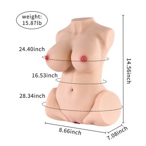 Top Sellers Lightweight Sex Doll Torso 15.87lb Easy to Store