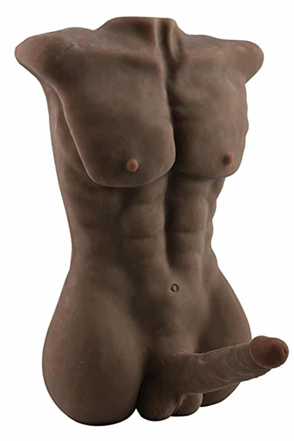 Male Torso SexDoll 18cm / 15lb Torso Sex Doll For Women