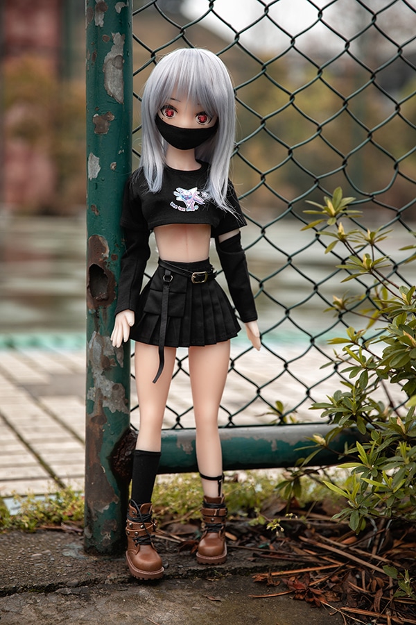 TPE Sex Doll 40cm B-Cup Charleigh Dimu Doll TPE Mini Japanese Girl