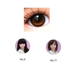 Accessories Custom New Wigs + Eyes (Expedited Shipping)