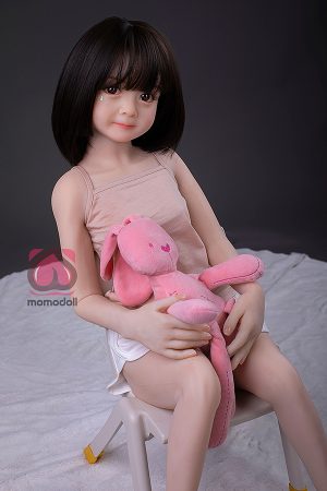 TPE Sex Doll 100cm Flat Chested Elianna MoMo TPE Real Doll