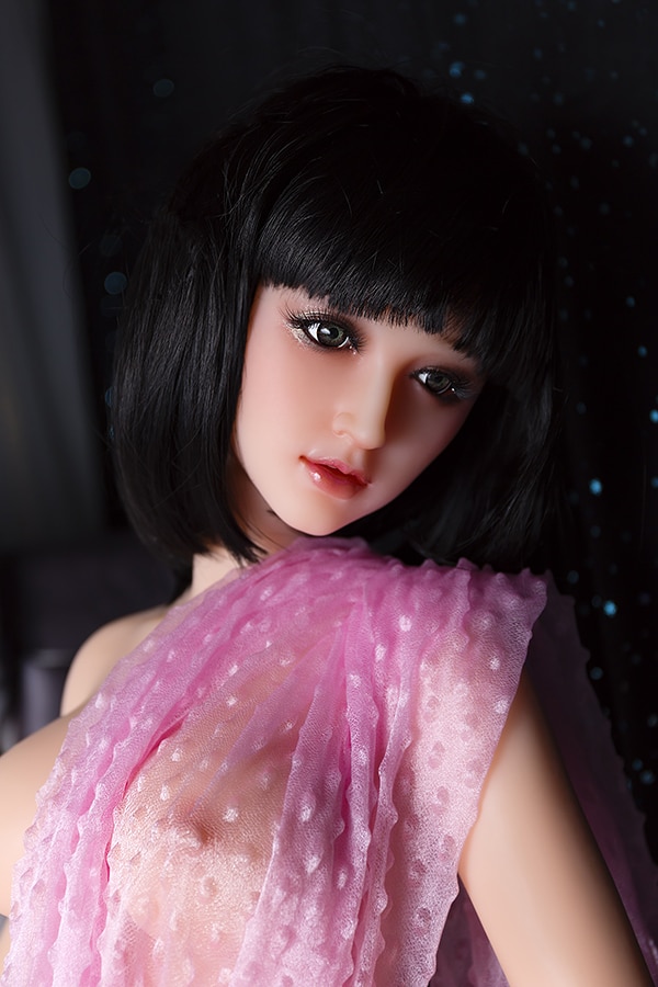 Silicone Sex Doll Aisha 125cm Large Breasts Silicone Real Mini Sex Doll Pretty Asian Girl