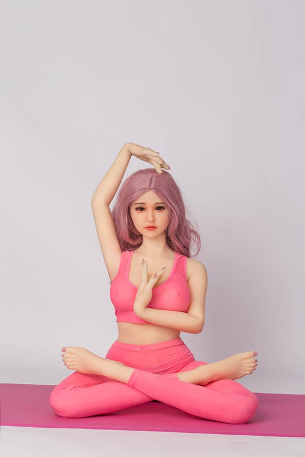 Silicone Sex Doll Charley Premium Lifelike Sex Doll Slim Body Pink Hair Cute Girl