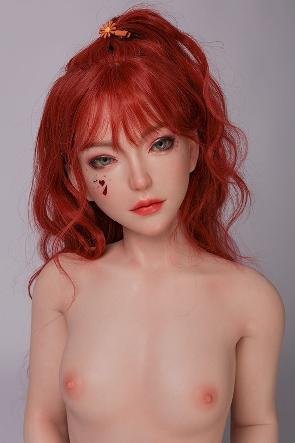 Mini Sex Dolls Crystal 130cm Full Silicone Small Chest Sex Doll Lovely Japanese Girl