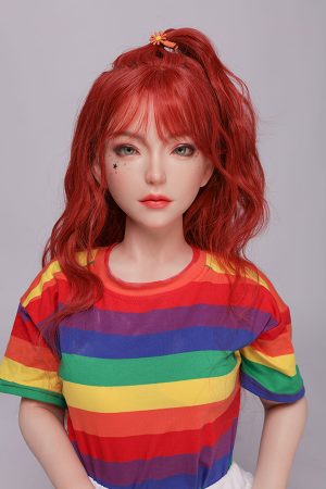 Mini Sex Dolls Crystal 130cm Full Silicone Small Chest Sex Doll Lovely Japanese Girl