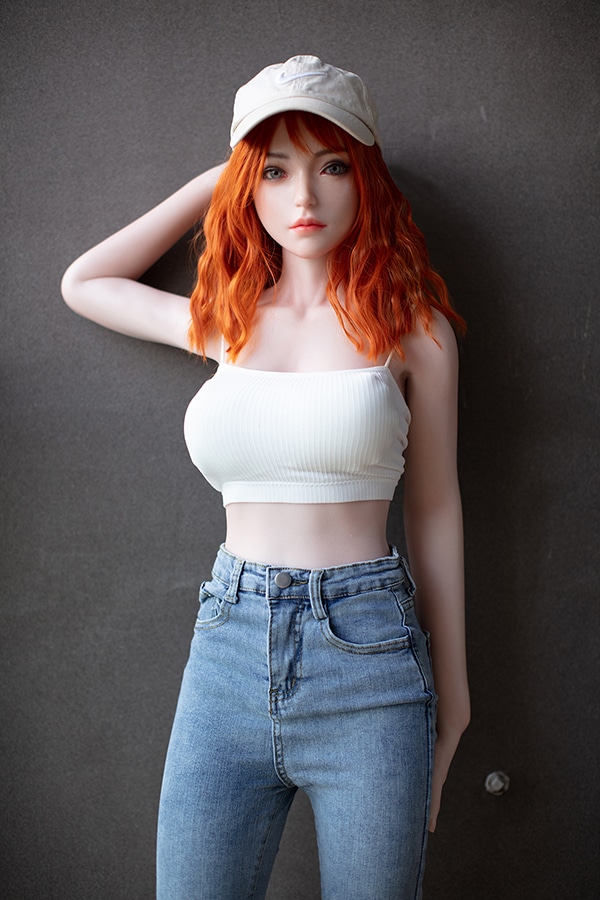 Silicone Sex Doll Kensley 4.74ft Real Sex Doll Premium Silicone Slim Body Girl