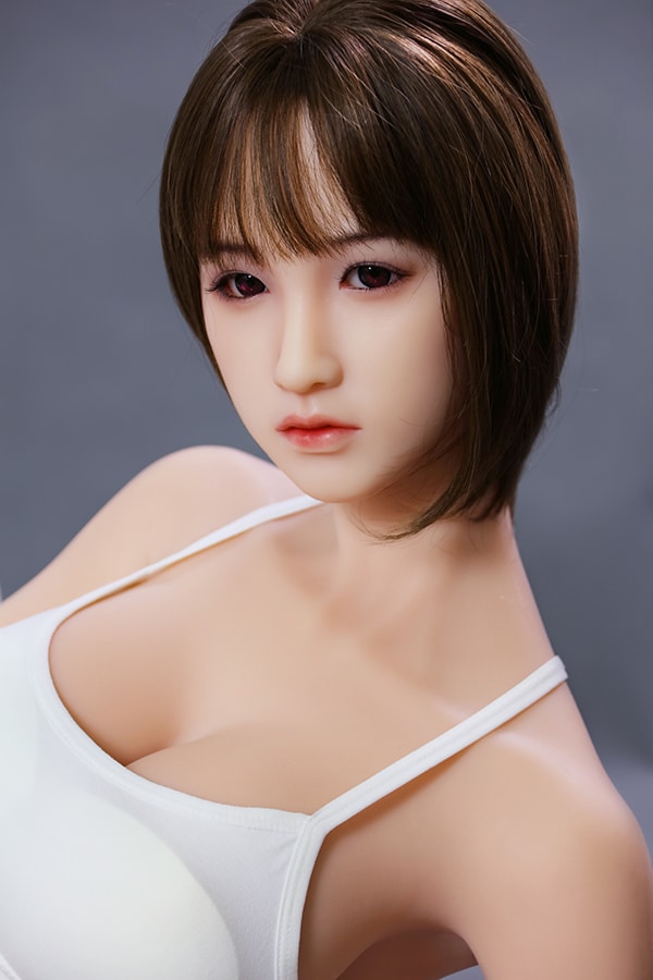 TPE Sex Doll Maren 158cm Premium TPE Short Hair Sex Doll Cute Asian Girl