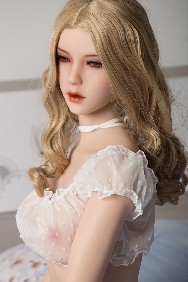 Silicone Sex Doll Melanie 156cm Premium Silicone Lifelike Sex Doll Blonde Hair Girl