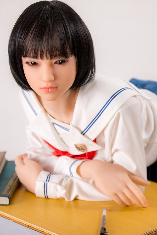 Silicone Sex Doll Miriam 156cm Premium Silicone Lifelike Sex Doll School Asian Girl