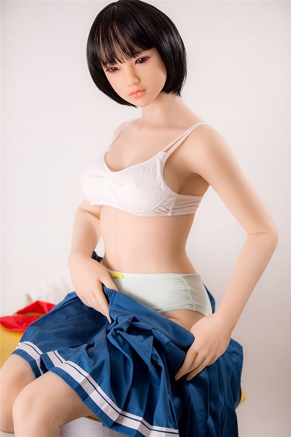 Silicone Sex Doll Miriam 156cm Premium Silicone Lifelike Sex Doll School Asian Girl
