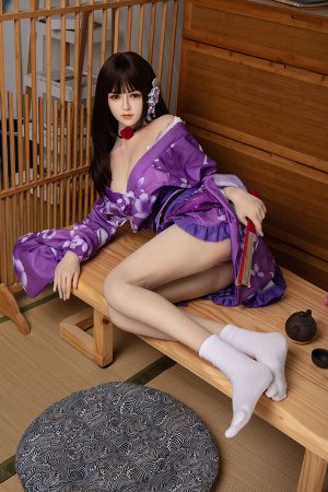 TPE Sex Doll Pearl 5.12ft Premium TPE Silicone Head Lifelike Sex Doll Cute Japanese Girl