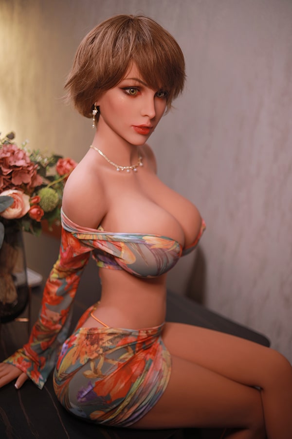 TPE Sex Doll Lily 158cm Premium TPE Larger Breasts Lifelike Sex Doll