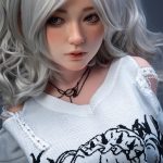 Opal 154cm / 4.93 ft C-Cup Cute White-Haired Girl – Irontech Doll Image